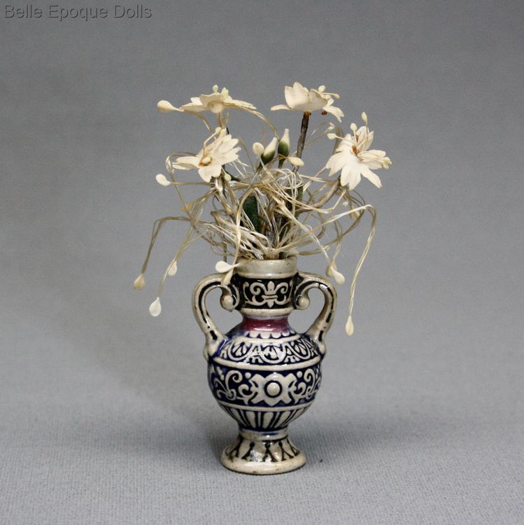 keramik zubehr fr puppenstuben , miniature ceramic Amphora  , antique dolls house accessory