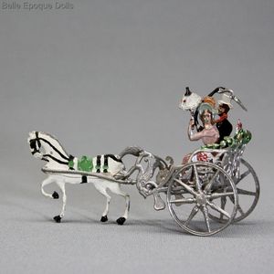 Miniature Horse-drawn Buggy by Babette Schweizer
