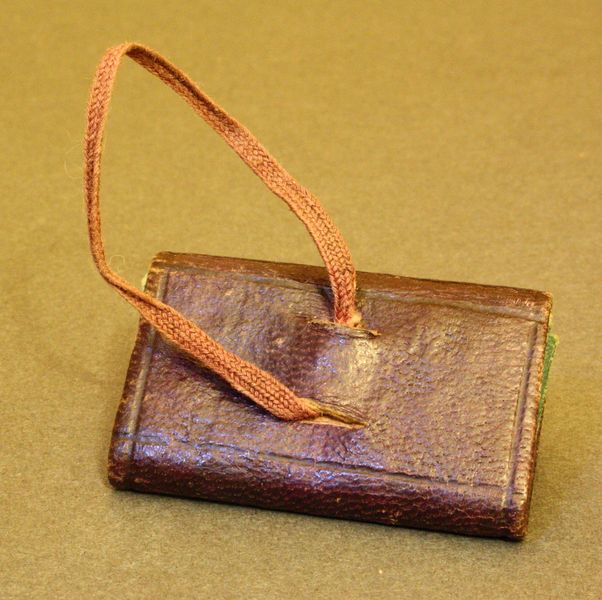 Antique Dolls House Accessories / Antique Dollhouse Miniature Handbag