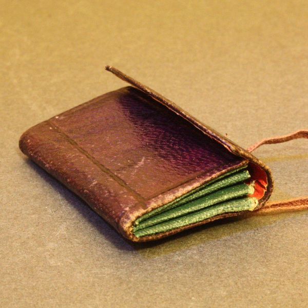 Antique Dolls House Accessories / Antique Dollhouse Miniature Handbag