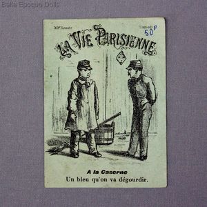 Humoristic French Newspaper for Your Doll - LA VIE PARISIENNE - circa 1905