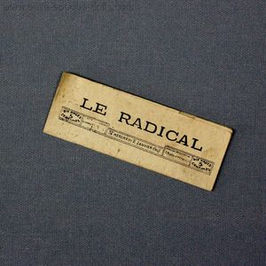 Antique French Newspaper for Your French Doll - LE RADICAL circa 1905