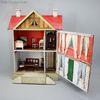 antique miniature wooden dollhouse , Moritz Gottschalk dollhouse , puppenhaser Moritz Gottschalk 