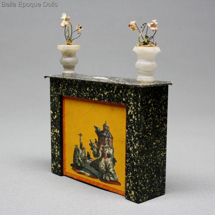 joseph riolet miniature room , mobilier poque restauration
