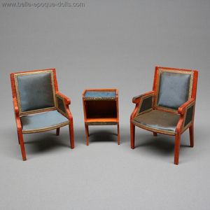 Early Painted French Furniture Set
