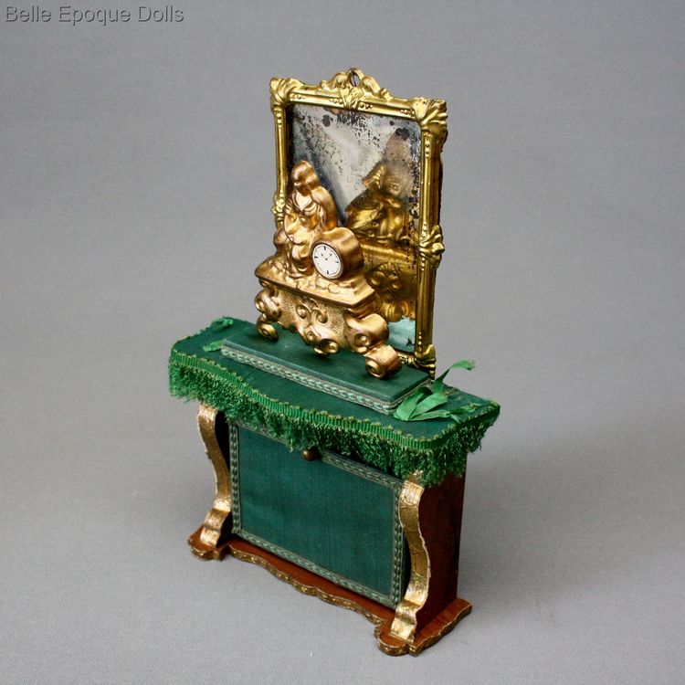 antique dollhouse miniature for sale , Antique dollhouse furnishings Louis Badeuille