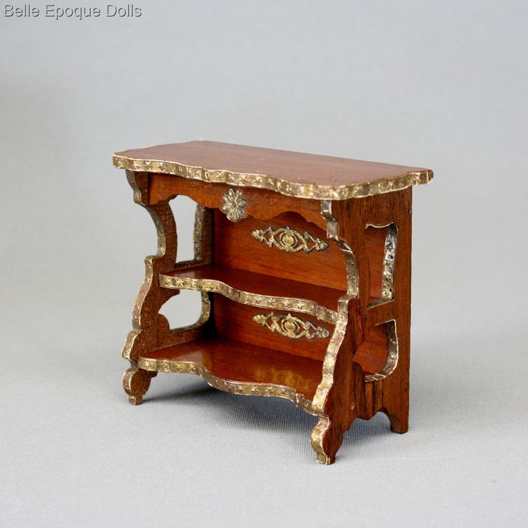 Antique dollhouse furnishings Louis Badeuille , antique dolls house furniture for sale , antique dollhouse miniature for sale