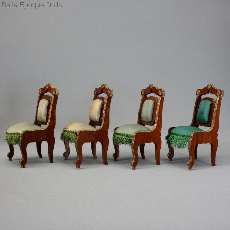 French salon miniature buffet  , antique dollhouse miniature for sale , antique dolls house furniture for sale