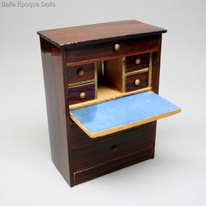 dollhouse furnishings , Antique Dollhouse miniature furniture ,  