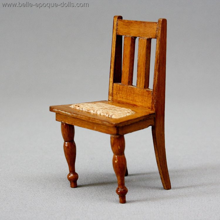 Antique Dolls House Furniture / Antique Miniature German Art Nouveau Bedroom Set for your