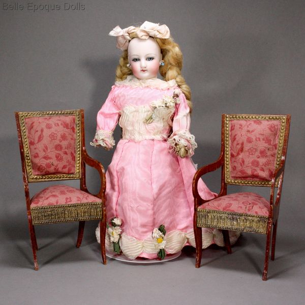 Antique dolls armchairs furniture  , Puppenstuben zubehor