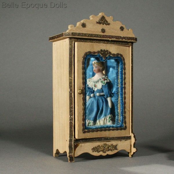 Antique dolls house bolant badeuille furniture  , Puppenstuben Franzsische mbel zubehor
