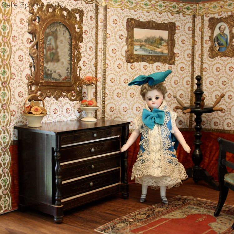 Antique dolls house furniture wagner sohne , Puppenstuben zubehor