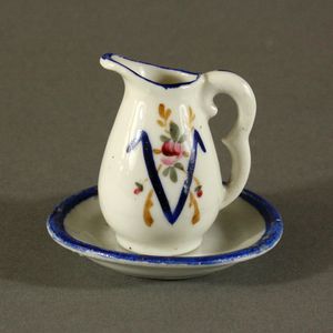 Hand-painted Porcelain Pitcher