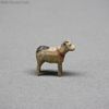 Antique miniature dog , antiek miniature , Antique dollhouse wooden toy 