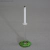 Antique miniature spun glass candelstick ,  