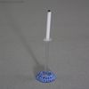 Antique miniature spun glass candelstick ,  