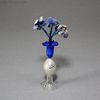 Antique Blown Glass Candelstick  , Antique miniature candelstick vase , Antique dollhouse accessories 