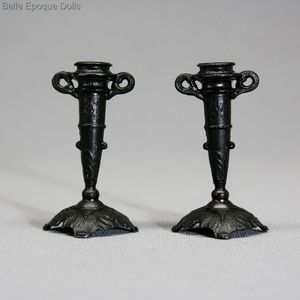 Pair of French Candlesticks by Simon  Rivollet