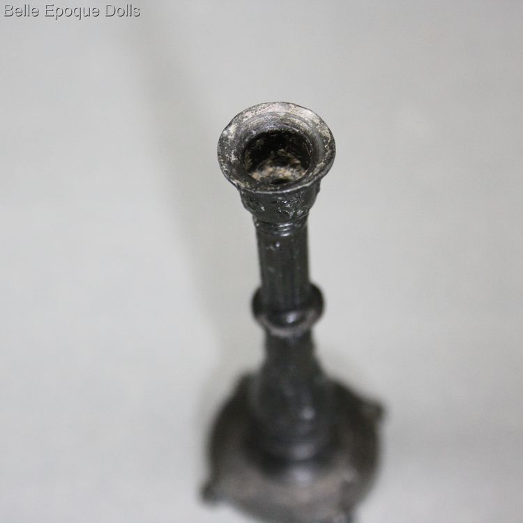 candlestick for fashion doll accessory , alte puppen kerzenhalter