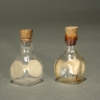 Antique miniature perfume bottle , antique doll house accessories , Antique Viville perfume miniatures 