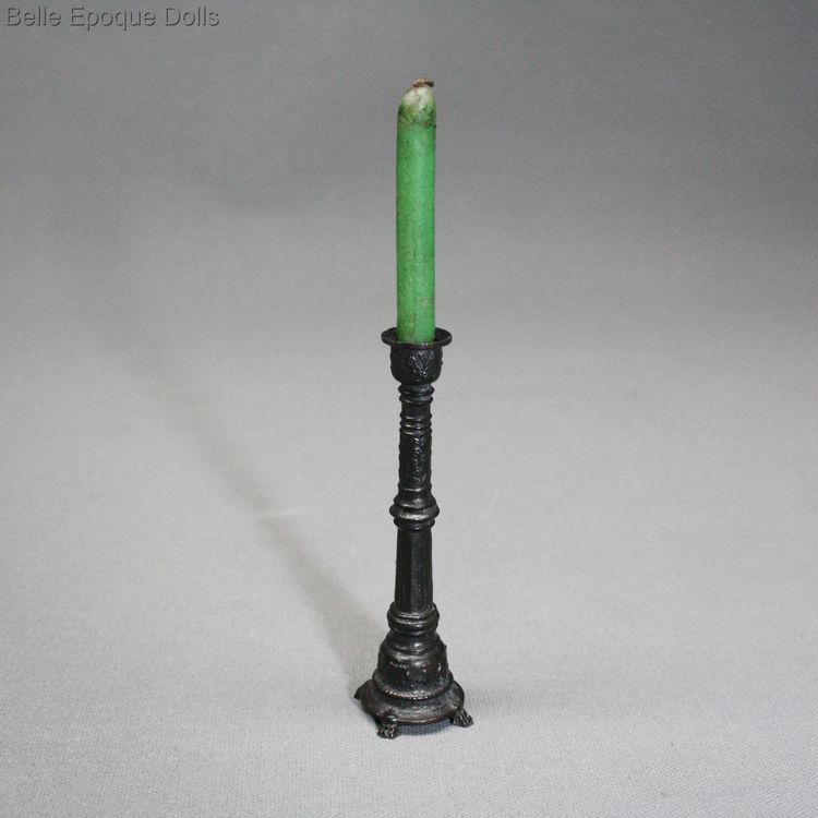 candlestick for fashion doll accessory , alte puppen kerzenhalter