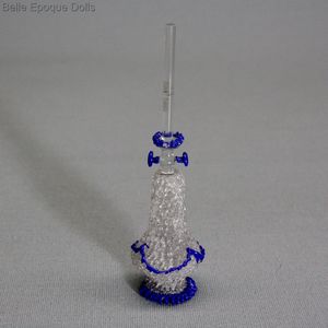 Miniature Banquet Spun Glass Lamp