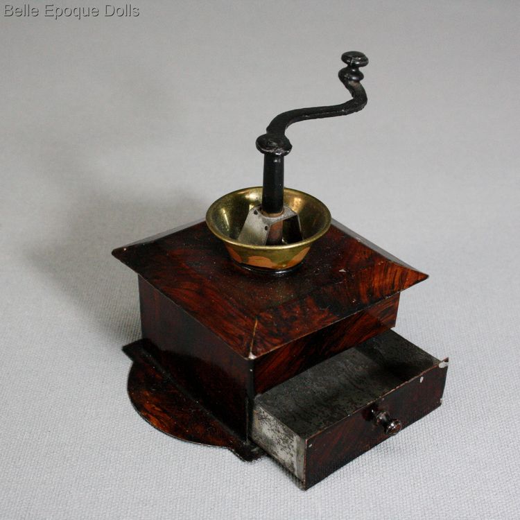 Antique Dollhouse miniature coffee grinder , Rock & Graner kaffemuehlen