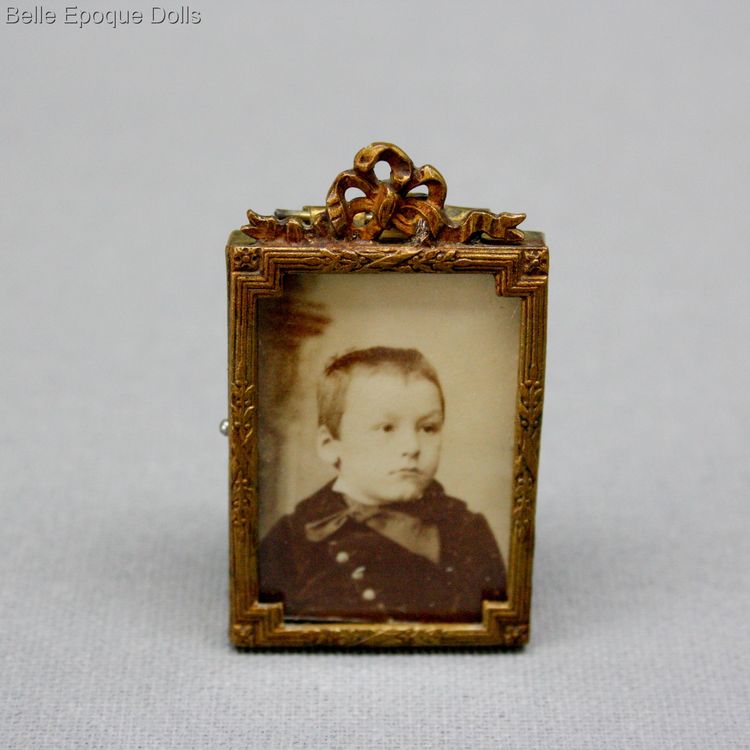 Puppenstuben aufstellbilder , Antique Dollhouse miniature frame , Puppenstuben zubehor tischbilderrahme