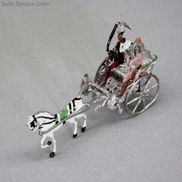 Antique Horse-drawn Buggy Toy by Babette Schweizer  , Babette Schweizer accessory