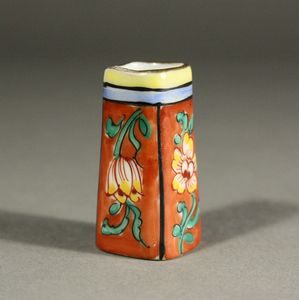 Antique Dollhouse Vase with Square Base