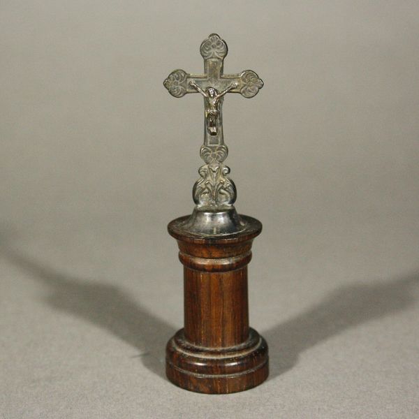 Antique Dollhouse altar miniature , Antique French miniature mass-set 