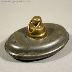 Antique Metal Hot Water Bottle/Warmer for your Doll
