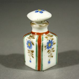 French Porcelain Parfum Bottle for French Fashion Dolls