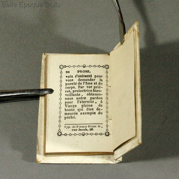 Firmin Didot miniature book , Le paroissien livre de messe