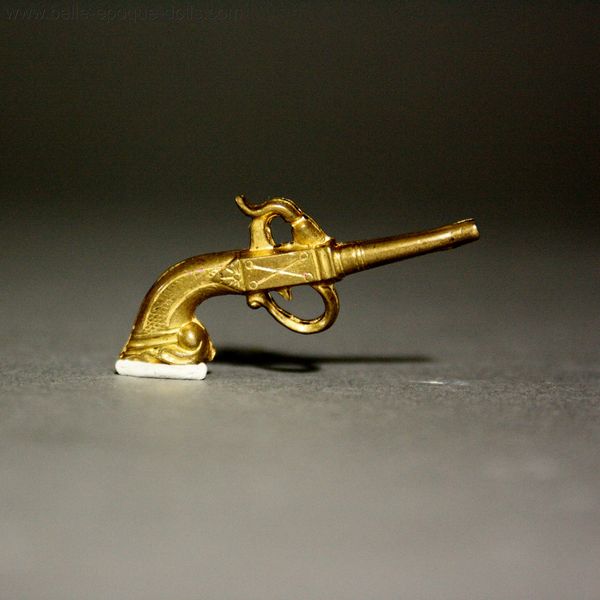 dollhouse toy pistol for soldier , Puppenstuben zubehor offizier soldat