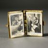 Antique Dollhouse miniature religious book ,  