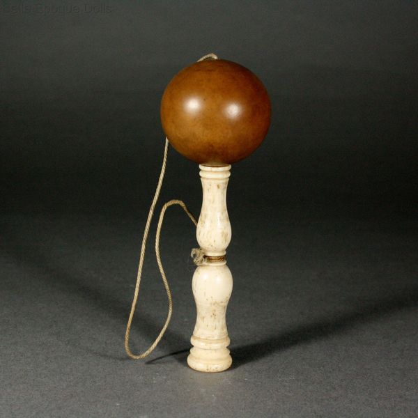 Antique Dolll toy  , Cup-and-ball Game
