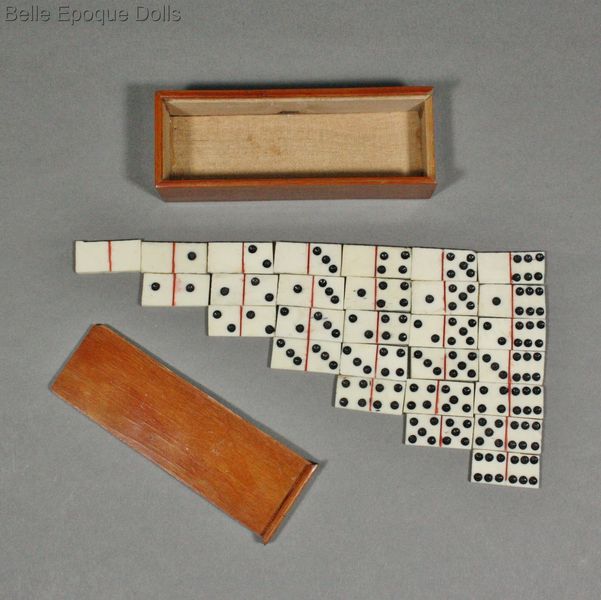 Antique fashion doll game , Puppen zubehor spielzeug domino