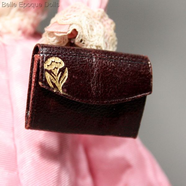 Puppenstuben taschen , Antique Doll miniature bag , Puppenstuben taschen