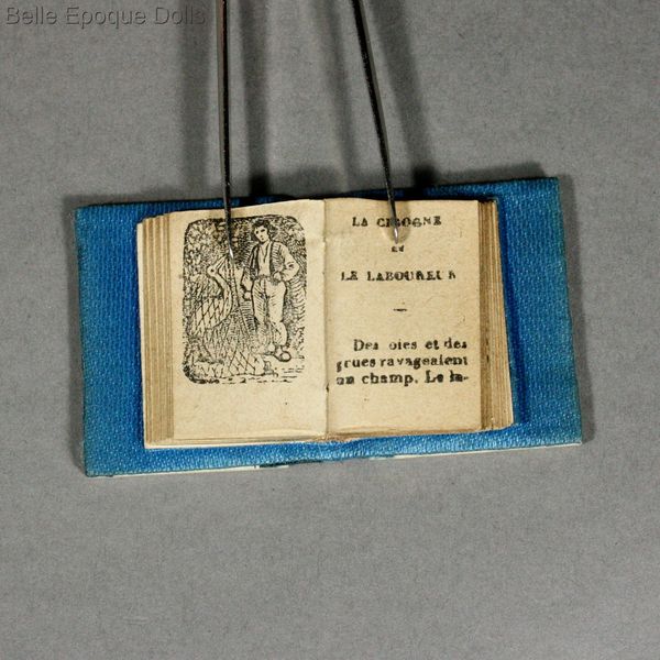 Puppenstuben zubehor buch , Antique Dollhouse miniature book with engravings , Puppenstuben zubehor buch
