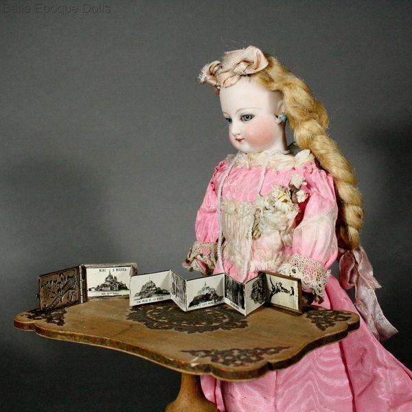 Puppenstuben zubehor buch , Antique Dollhouse miniature metal book , Puppenstuben zubehor buch