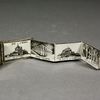 Antique Dollhouse miniature metal book ,  , Puppenstuben zubehor buch 