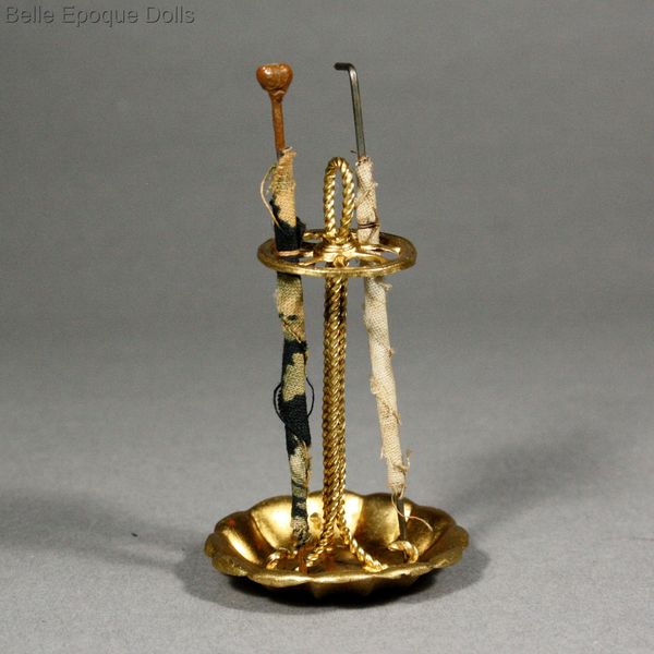 Puppenstuben zubehor erhard sohne , Antique Dollhouse miniature umbrella stand erhard sohne , Puppenstuben zubehor erhard sohne