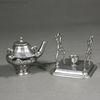 Antique dolls house samovar , Antique Dollhouse miniature tea cane  , Puppenstuben zubehor samovar 