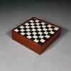 Antique dolls house accessory chest game checkers game , Antique Dollhouse miniature draughts , Puppenstuben zubehor Damenspiele Schachspiele 