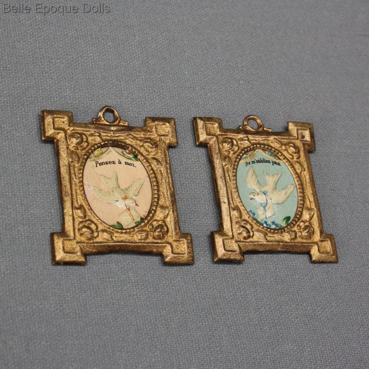 Antique dolls house frames  , Puppenstuben zubehor