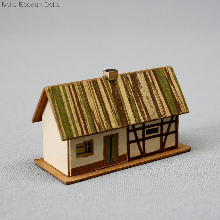 Antique Dollhouse miniature farm , Puppenstuben zubehor