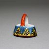 miniature antique dolls house accessories    , Antique dolls house miniature porcelain basket  , antike miniatur porzellan 