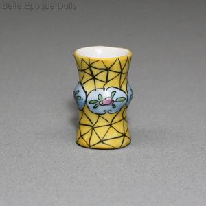 Painted Porcelain Vase - By Gabriel Fourmaintraux
